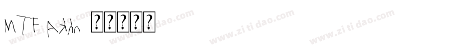 MTF Akhn字体转换